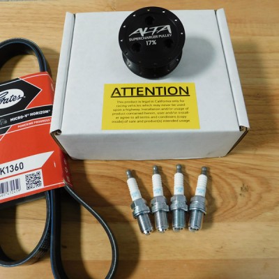 Reduced Pulley Supercharger